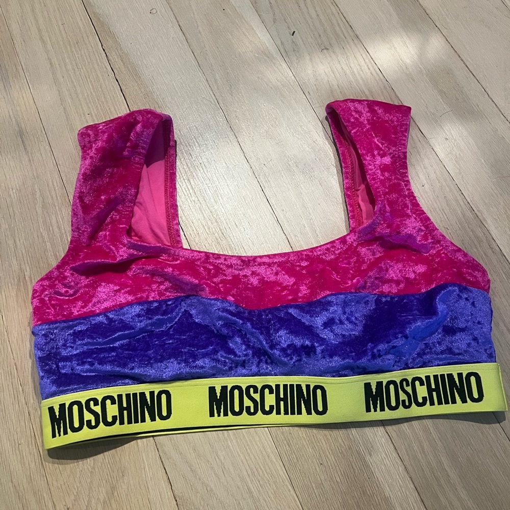 Moschino Crop Top Bra